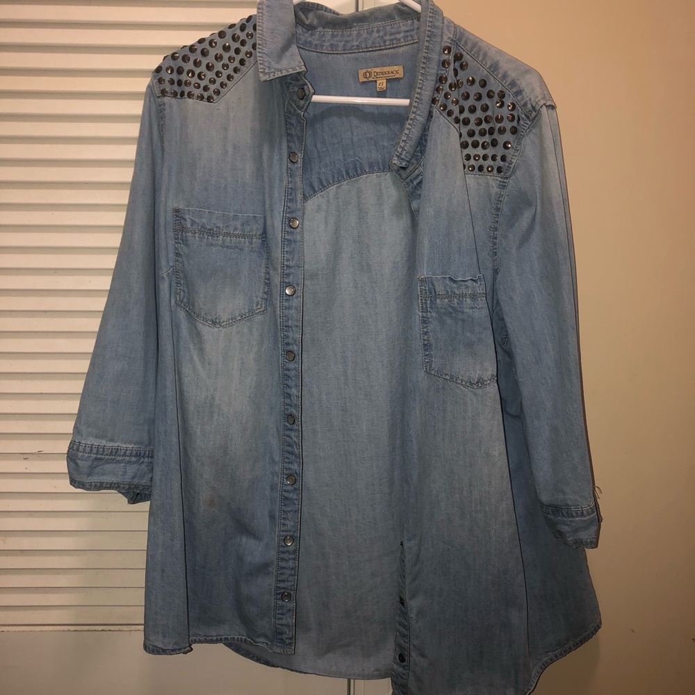 Studded Jean Jacket